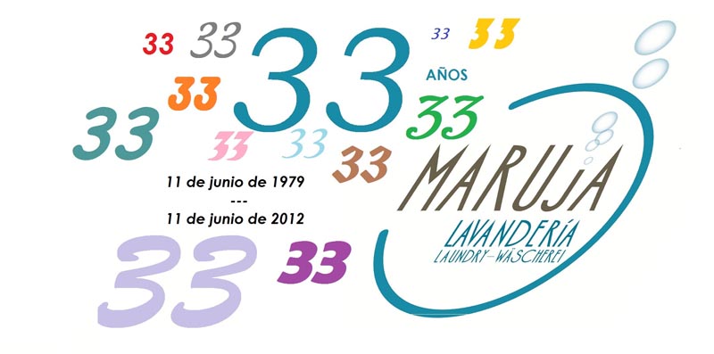 3.3% de descuento en todos las piezas de limpieza en seco