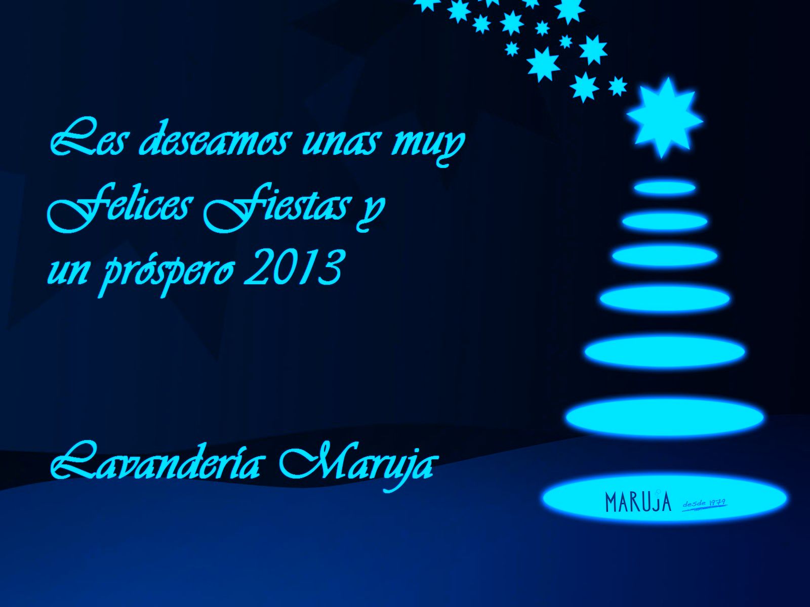 FELICES FIESTAS Y FELIZ 2013